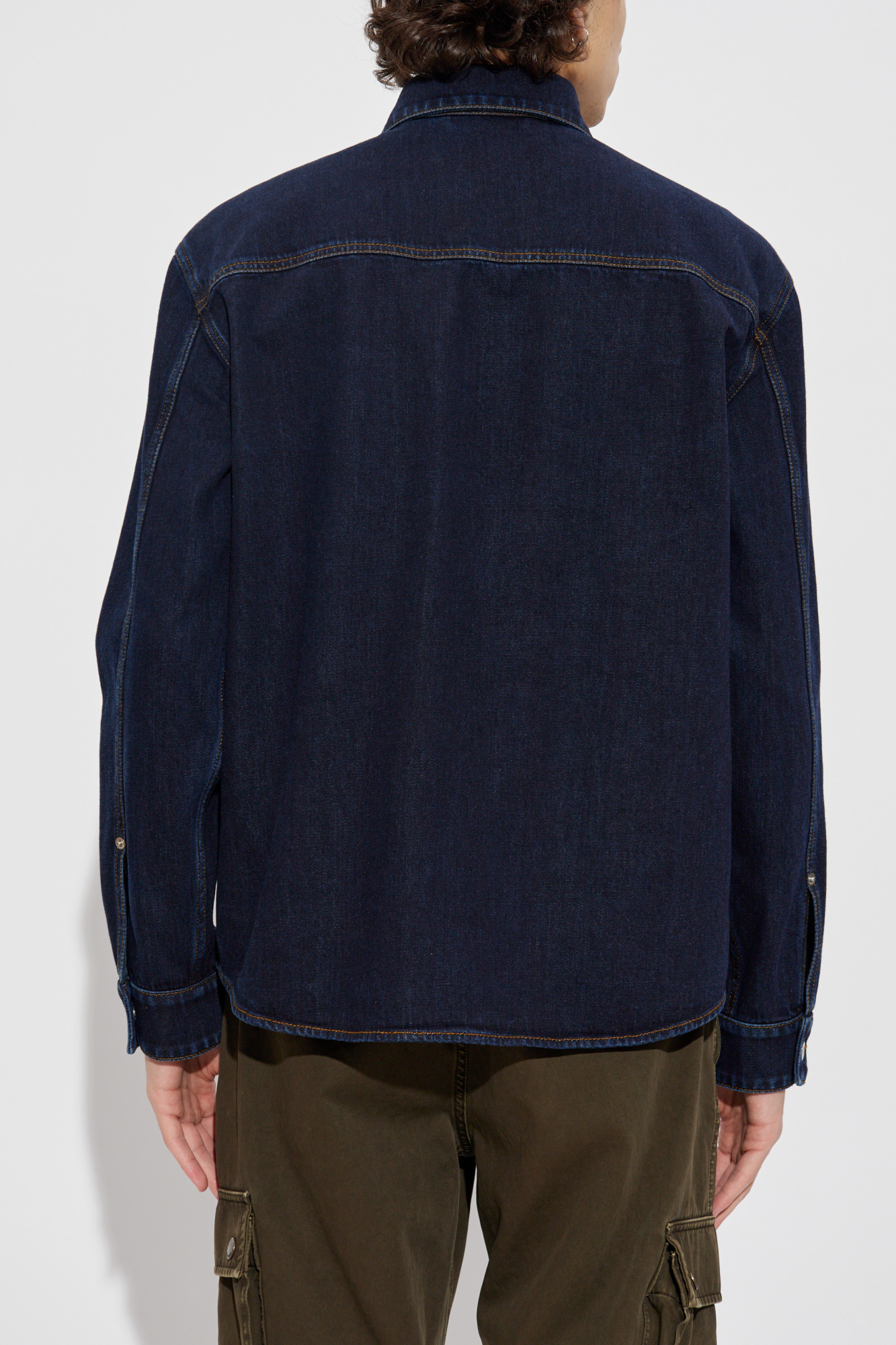 Navy blue Denim shirt Burberry - Vitkac GB